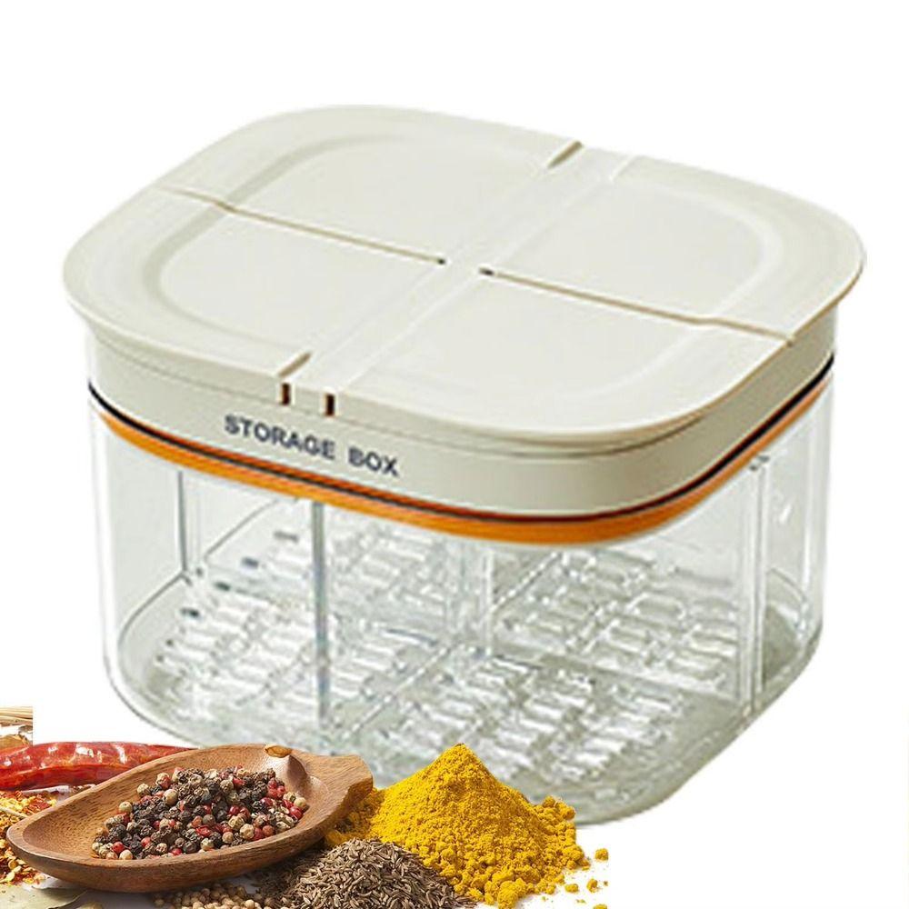 Transparent Garlic Storage Containers BPA Free Kitchen Food Crisper Case Herb