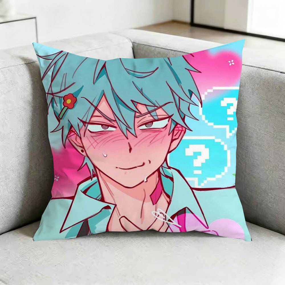 Alien Stage AAnime Square DoubleSided printed Pillow Case Bedroom Bedside Pillow Sofa Cushion Cover Gift