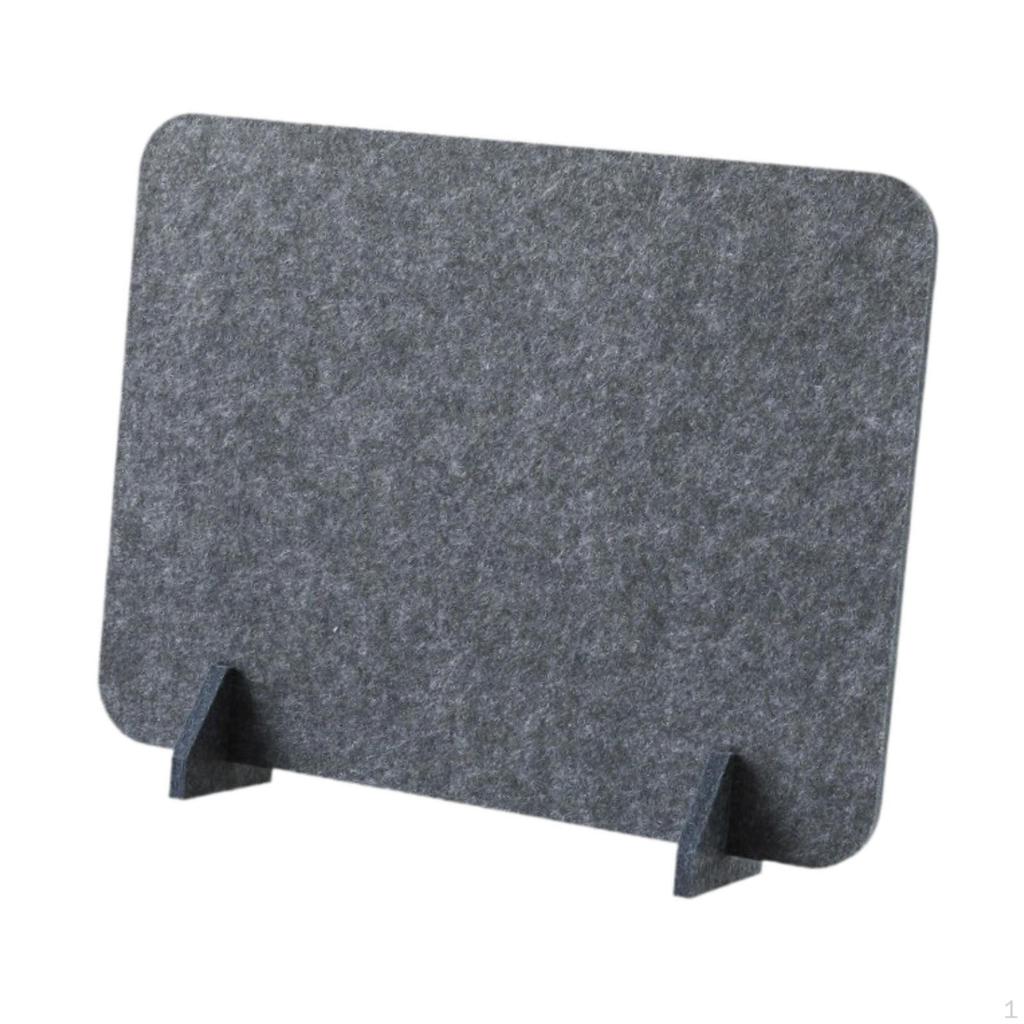 Acoustic Desk Divider with Support Feet Freestanding,Soundproof,Furniture Partition,Desk Privacy