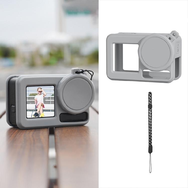 Soft Silicone Case for Action 5Pro Cameras Holder Impact Resistant Protectors with Easy Installation and Maintenance