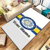 Leeds Football Club Custom Name Carpet Rug For Living Room Bedroom Home Sofa Decoration,Kids Play Non-slip Floor Mat