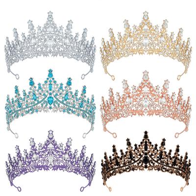 Luxury Diamond Bridal Crown Headband Wedding Dress Accessories Elegance Crystal Bridal Crown Hair Accessories