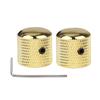 1Pcs2Pcs Metal Dome Knobs Electric Bass Guitar Knobs Volume Tone Control Knobs With Wrench Bronzebkcrgdblack Nickel
