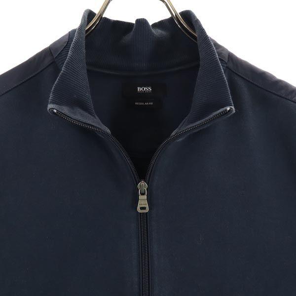 BOSS HUGO BOSS sweat Jacket M Navy Men's Used