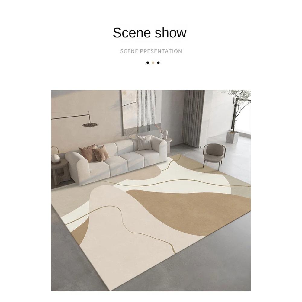 Oversized Living Room Area Rug – Large Modern Carpet for Sofa Coffee Table & Bedroom Bedside, Non-Slip Floor Mat
