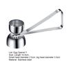 Eggshell Opener Food Grade Rust-proof Stainless Steel Eggshell Topper Cracker Kitchen Gadget for Home