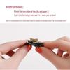 Diy Baby Hair Clips & Snap Hairpins: Stainless Steel BB & Invisible Wig Clips