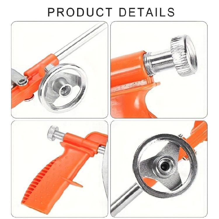 Precisions Foam Application Tool Heavy Duty Foam Dispenser Handle  Metal Plastic for Multifunction  Sealing Needs in Construction