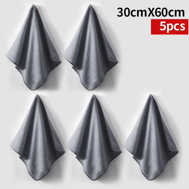 35cmX75cm High-end Microfiber Auto Wash Towel Car Cleaning Drying Cloth Hemming Car Care Cloth Detailing Car Wash Towel