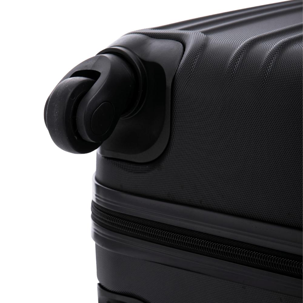Wings 20" Harrier Black Cabin Suitcase