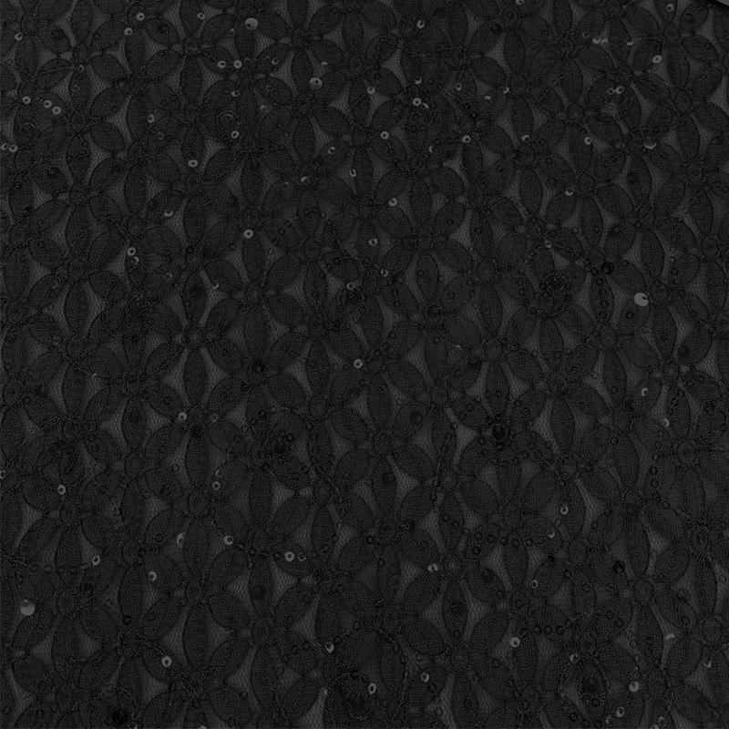 Floral Lace Polyester Spandex Fabric for Women's Dresses, Children's Dresses, Wedding Gowns, and Evening Wear