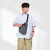 Japanese sports breast bag, messenger bag, cross-border Korean version of versatile casual mobile phone fanny pack, simple multi-function bag
