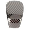 Carbon Fiber Style Gear Shift Head Cover Trim Stainless Steel Shifter Knob Sticker Replacement for Civic 11th 2022