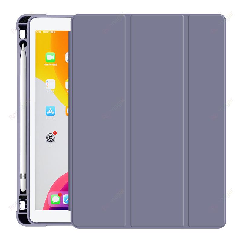With Pencil Slot Funda for iPad A16 11th Air11 M3 M2 Pro11 M2 M4 10th 7 8 9th 10.2 Case 9.7 5/6th Air5th 4th