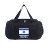 Große Sporttasche mit israelischer Flagge, Fitness-Taschen, Nass-Trocken-Training, Yoga-Schuhe, Umhänge-Handtaschen, Multifunktionale Trainings-Schwimmtasche