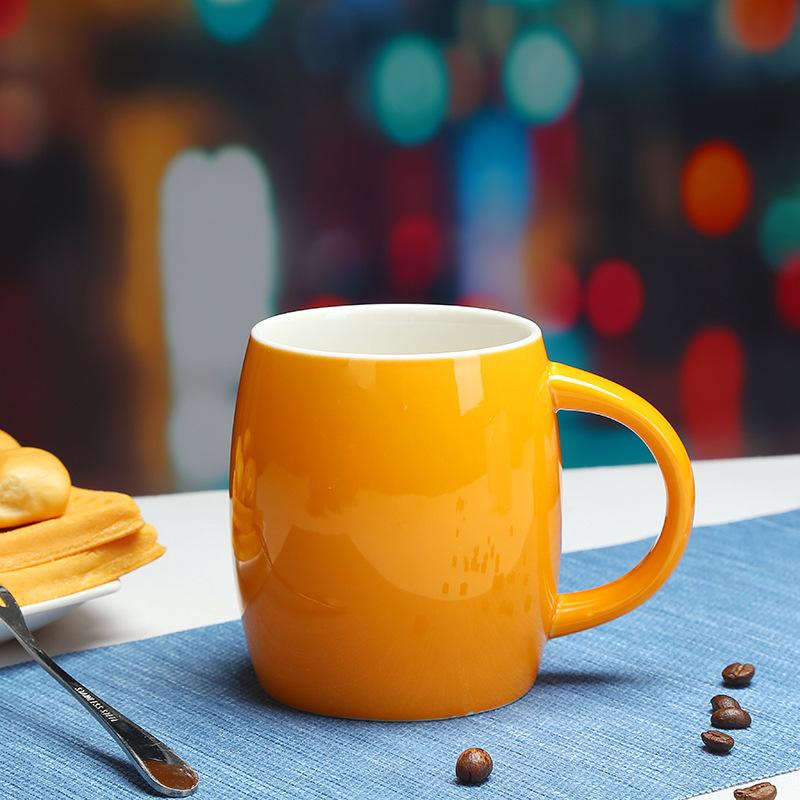 Wine Barrel Ceramic Cup, Mug, Creative Cup, Coffee Cup, Water Cup, Practical Gift Advertising Cup Customization