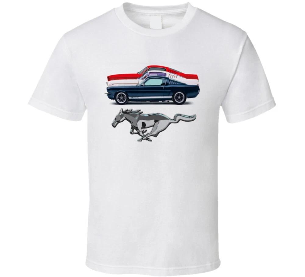 Mustang Fastbacks 1965 2+2 Classic Muscle Ponycar T Shirt S