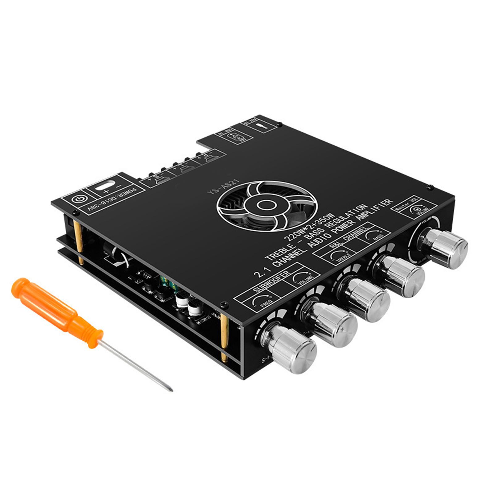 

Домашний аудио усилитель Стерео ресиверы с Bluetooth-совместимым 5.1, 2x220 Вт 2.1-канальный усилитель мощности Стереосистема