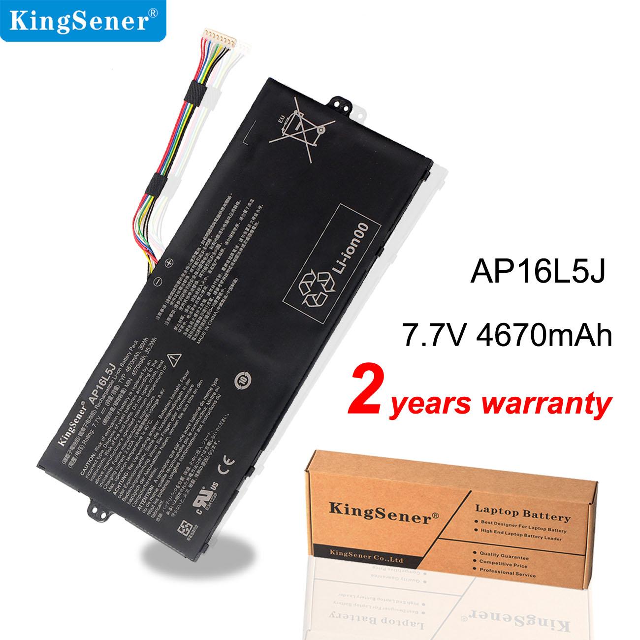 

Kingsener AP16L5J Аккумулятор для ноутбука Acer Aspire Swift 5 SF514-52T-511E 83U3 59YX 59ZG Spin 1 SP111-32N 2ICP4/91/91