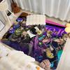 J-JoJo's Bizarre Adventure Teppich Nordischer Stil Haus Fußmatte Badezimmer-Toilettenmatten Schlafzimmer Hotel Dekor Matte