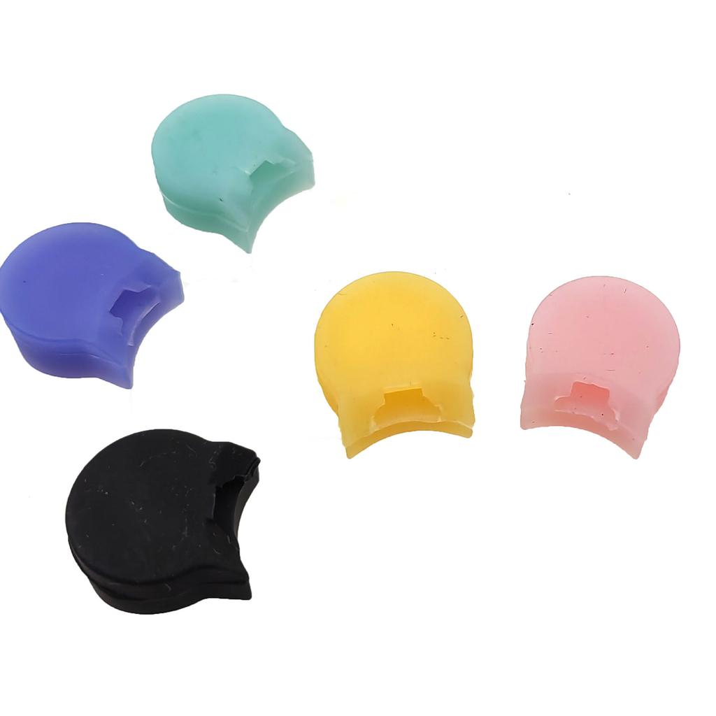 Clarinet Thumb Rest Pad, Silicone Clarinet and Oboe Thumb Protector, Black Clarinet Wind Instrument Accessories
