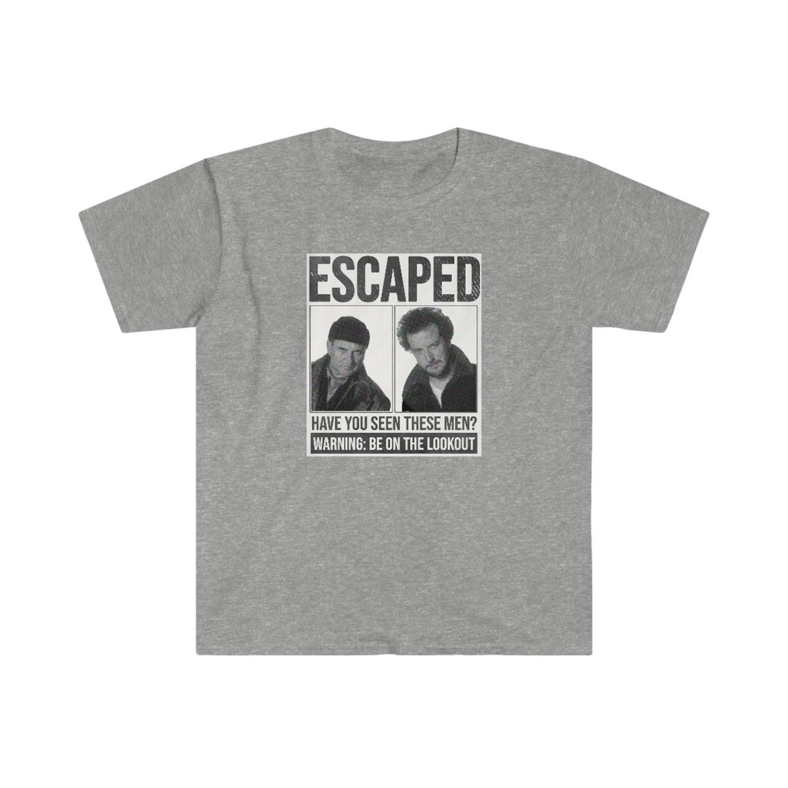 Funny Christmas T Shirt Home Alone Wet Bandits 4XL