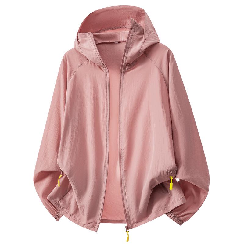 Unisex Ultra-Thin Ice Silk Hooded Quick Dry Sun Protection Wear