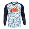 Rychleschnoucí dlouhý cyklistický dres pro jízdu na horském kole Outdoorové sporty Unisex