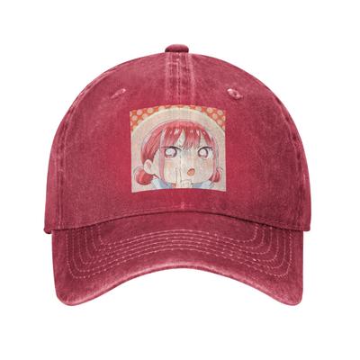 Blue Box Hina Chono Anime Denim Fabric Cap Casual Baseball Caps Adjustable Hat Summer Unisex Baseball Hats