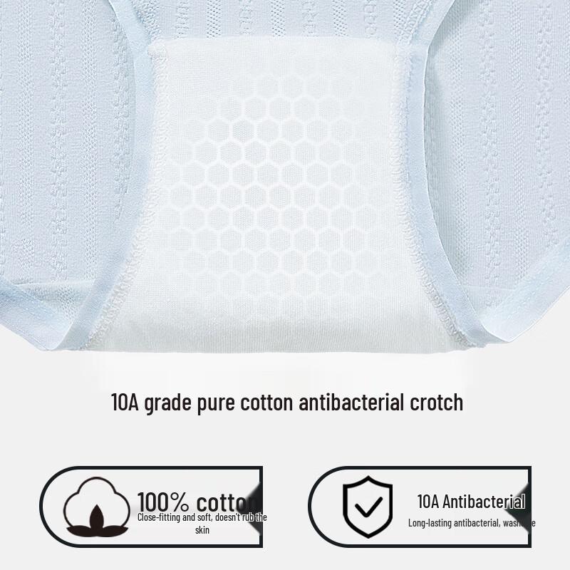 Yaya Women's Cotton Antibacterial Mid-Waist Briefs (4-Pack)