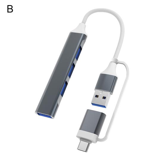 Bağlantı İstasyonu Sürücüsüz Geniş Uyumluluk Hafif Bilgisayar Hub'ı 5 Gbps USB'den USB'ye Bağlantı İstasyonu Ayırıcı Hub Bilgisayar Aksesuarları