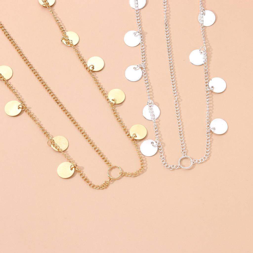 New hair, street photography, super flash sequined fringed chain headdress, headband hair accessories.