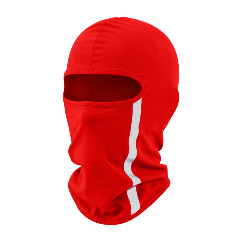 

Breathable Balaclava Face Mask Quick Dry Full Face Mask Fashion Neck Cover Riding Cycling красный