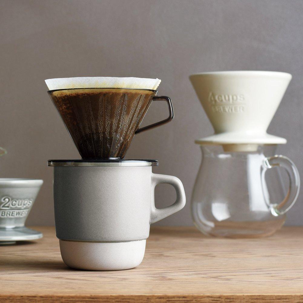 KINTO SCS Coffee Server, 4 cups, with measuring scale, heat-resistant glass, perfect as a gift (Product code: 27623)