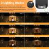 Foldable Solar Wall Light with Remote Control 3 Modes LED Solar Lamp IP65 Waterproof Outdoor Garden Wall Light