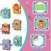24 Pcs Robot Party Supplies Candy Gift Bags, Robot Goodie Gift Treat Bags, Kids Candy Treat Bags with Handle for Robot Themed Birthday Party