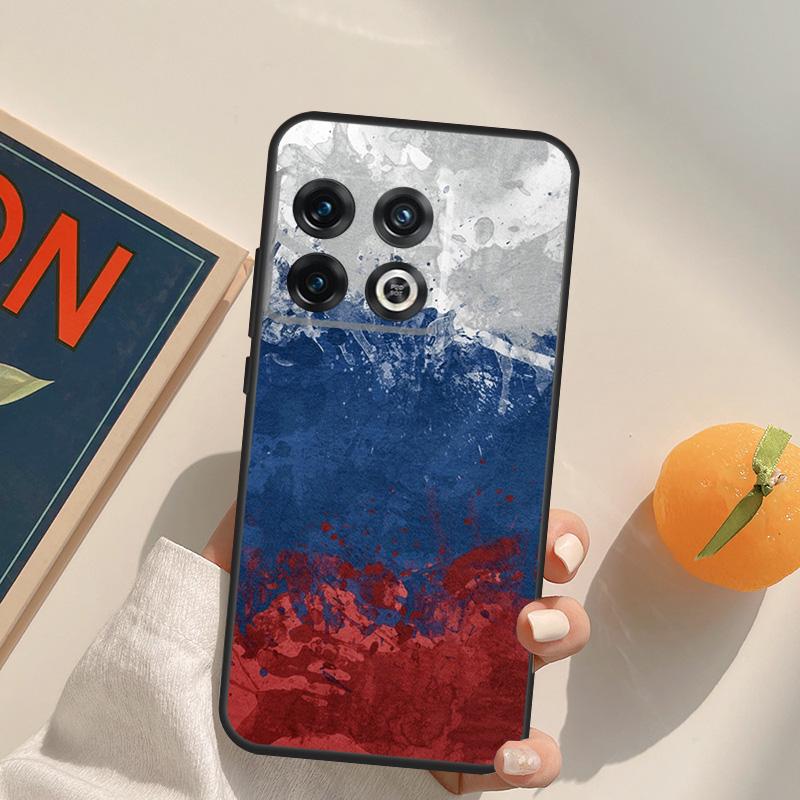 Russian Flag Case For OnePlus Nord 5 CE 2 3 4 Lite N20 N30 OnePlus 15 13 12 11 13T 10T 10R 12R 13R Cover