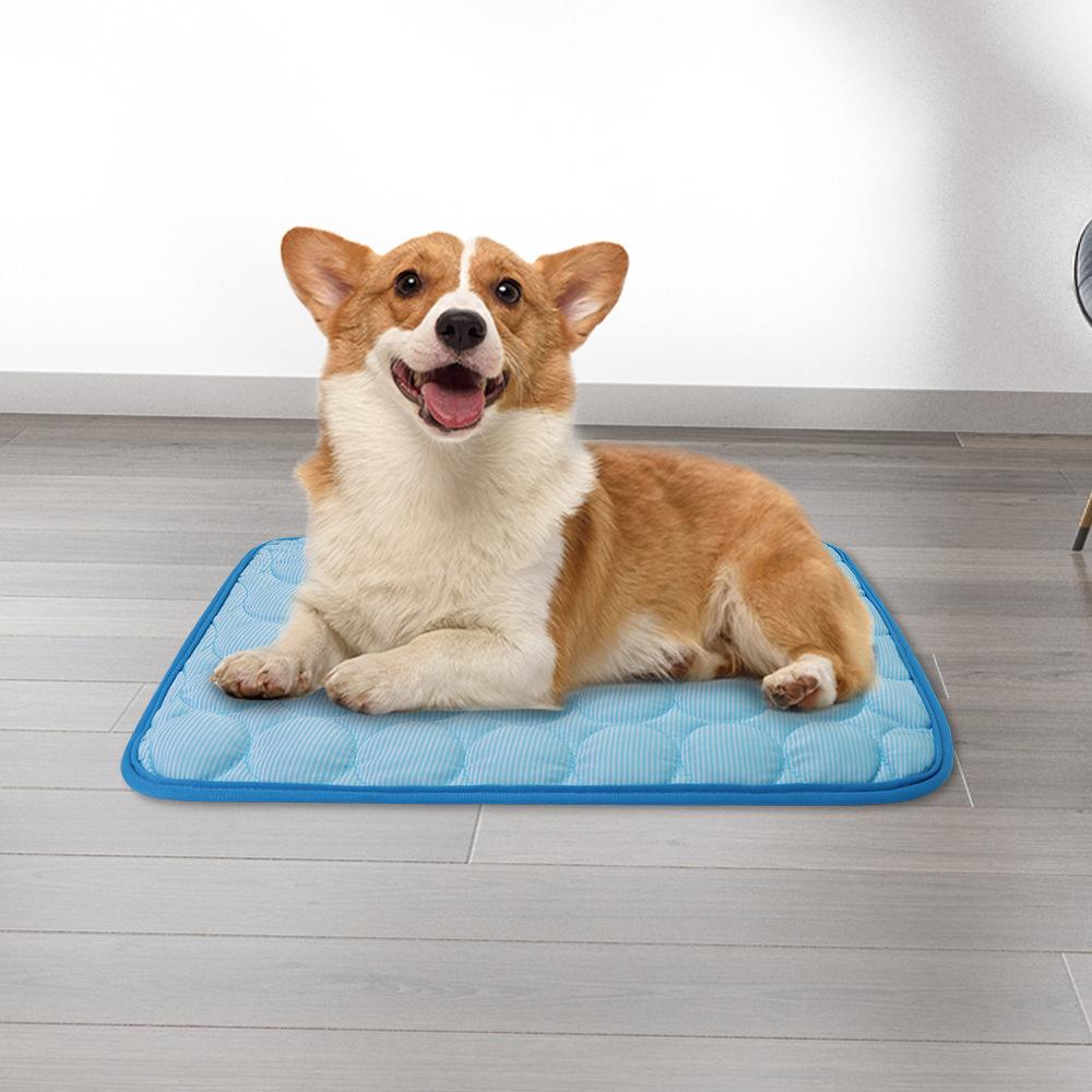 Sommer-Haustierkäfigmatten, Haustier-Eismatten, Hundematten, Hundebetten, Hundeseidenmatten, Katzen-Kühlmatten, Haustierbedarf, Hundebetten, atmungsaktiv