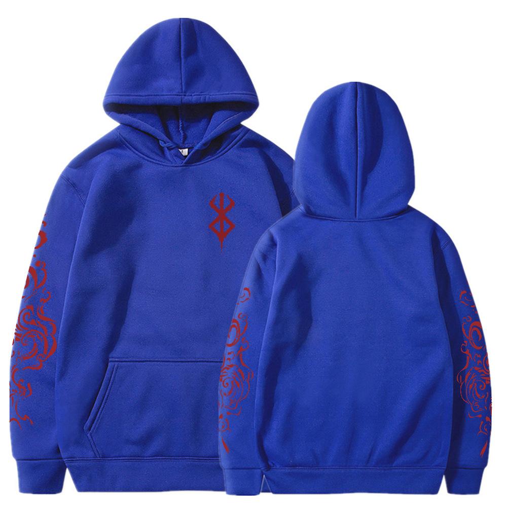Anime Berserk Acid Hoodies Printed Men Women Fashion Long