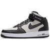 X Stussy Air Force 1 Mid 'Black White' Men's DJ7840-002