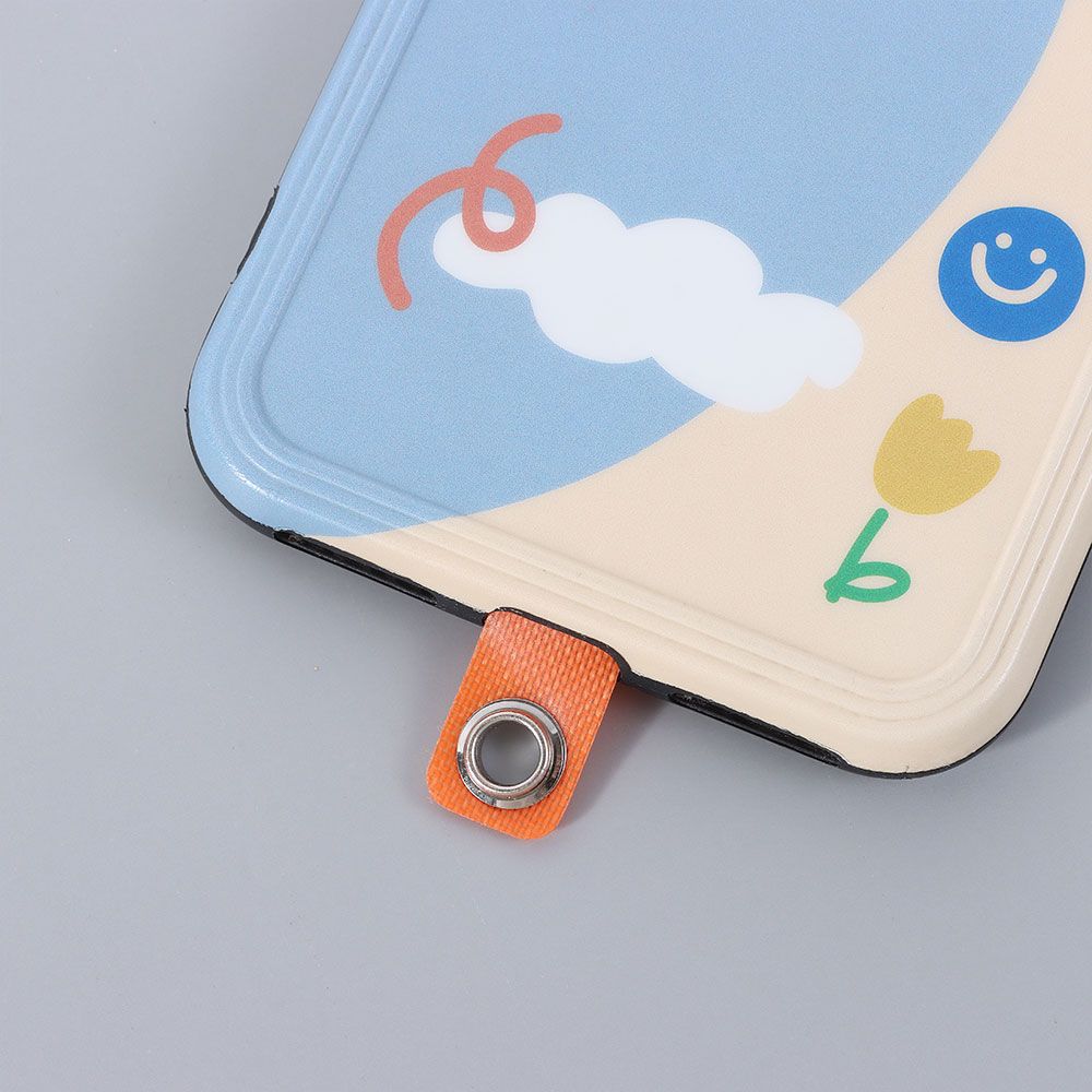 Detachable Case Straps Keychain Chain Phone Safety Tether Patch Phone Lanyard Neck Cord Gasket