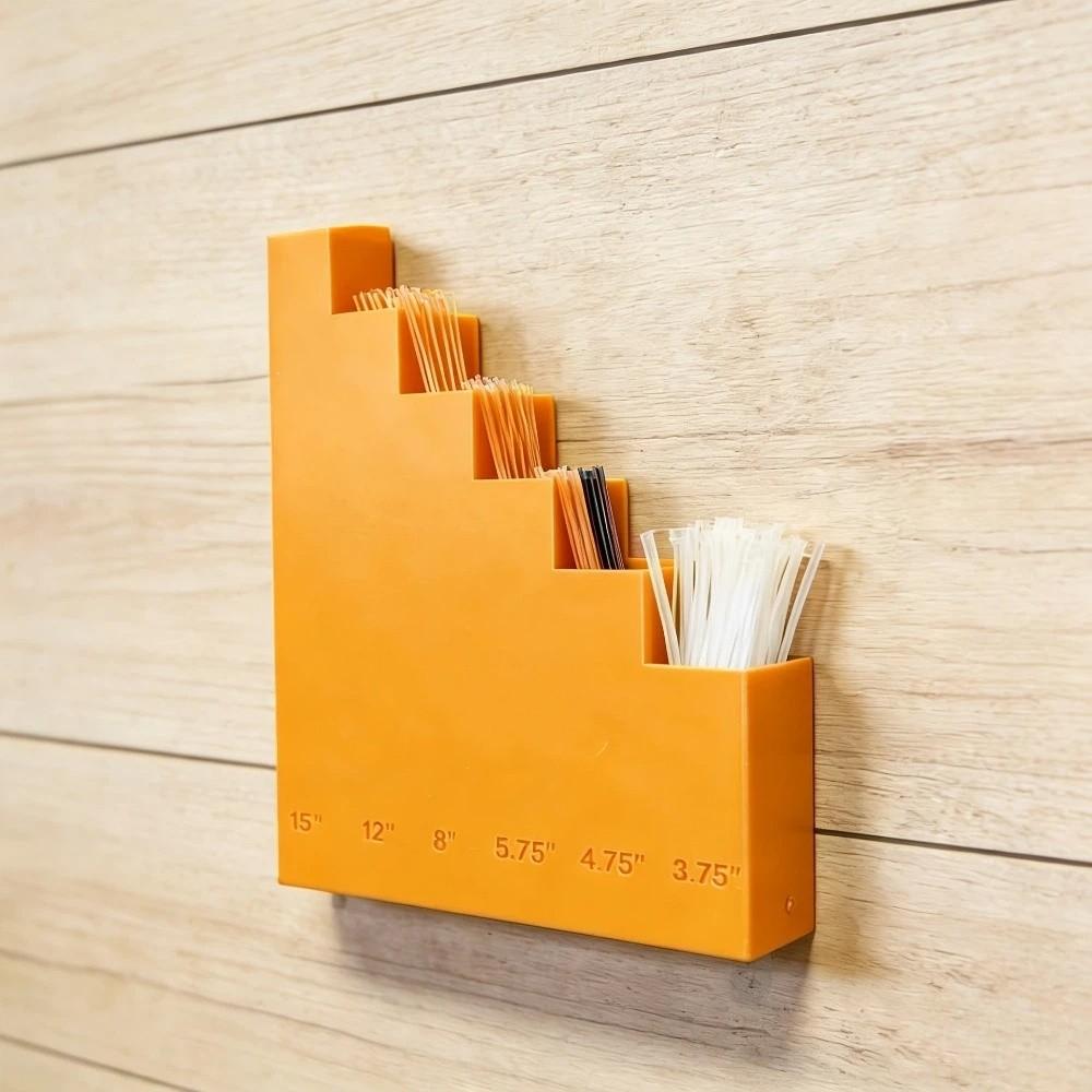 Compact Wall Type Wall Mounted Tool Hanger 3D Printed Cable Tie Organizer Repair Workshop