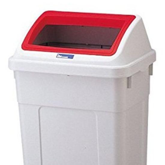 Squirrel Sorting Trash Can Sorting Box Lid for 45L Wide Open Blue Made in Japan W&W