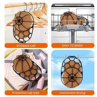 1 pièce Protège-Chapeau pour Machine à Laver Nettoyeur de Chapeaux Accessoire de Blanchisserie Support Anti-Déformation pour Chapeau Lavage Divin Chapeau