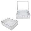 Junction Box Plastic Transparent Buckle Waterproof Dustproof Enclosure Electrical Accessories