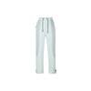 Pantaloni Sportivi in Maglia Tecnici Comodi Semplici con Lacci Uomo Argento Chiaro IF1324-034