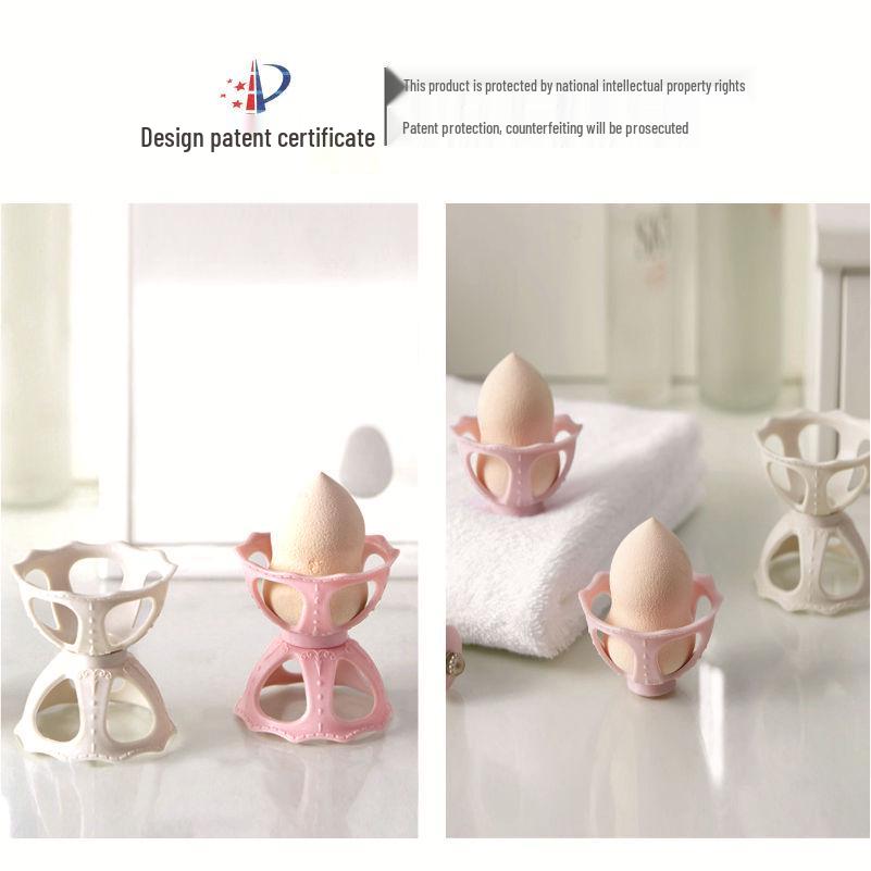 Lohas Makeup Sponge Holder and Drying Rack Random