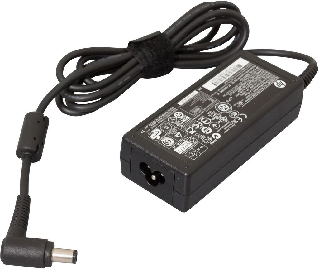 HP 65W Smart Adapter, Requires Power Cable, 693667-800