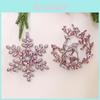 Christmas Acrylic Snowflake Ornaments For Holiday Decor With Glitter Finish For Festive Windows