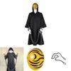 High Quality Naruto Akatsuki Tobi Uchiha Obito Robe Cloak Costume